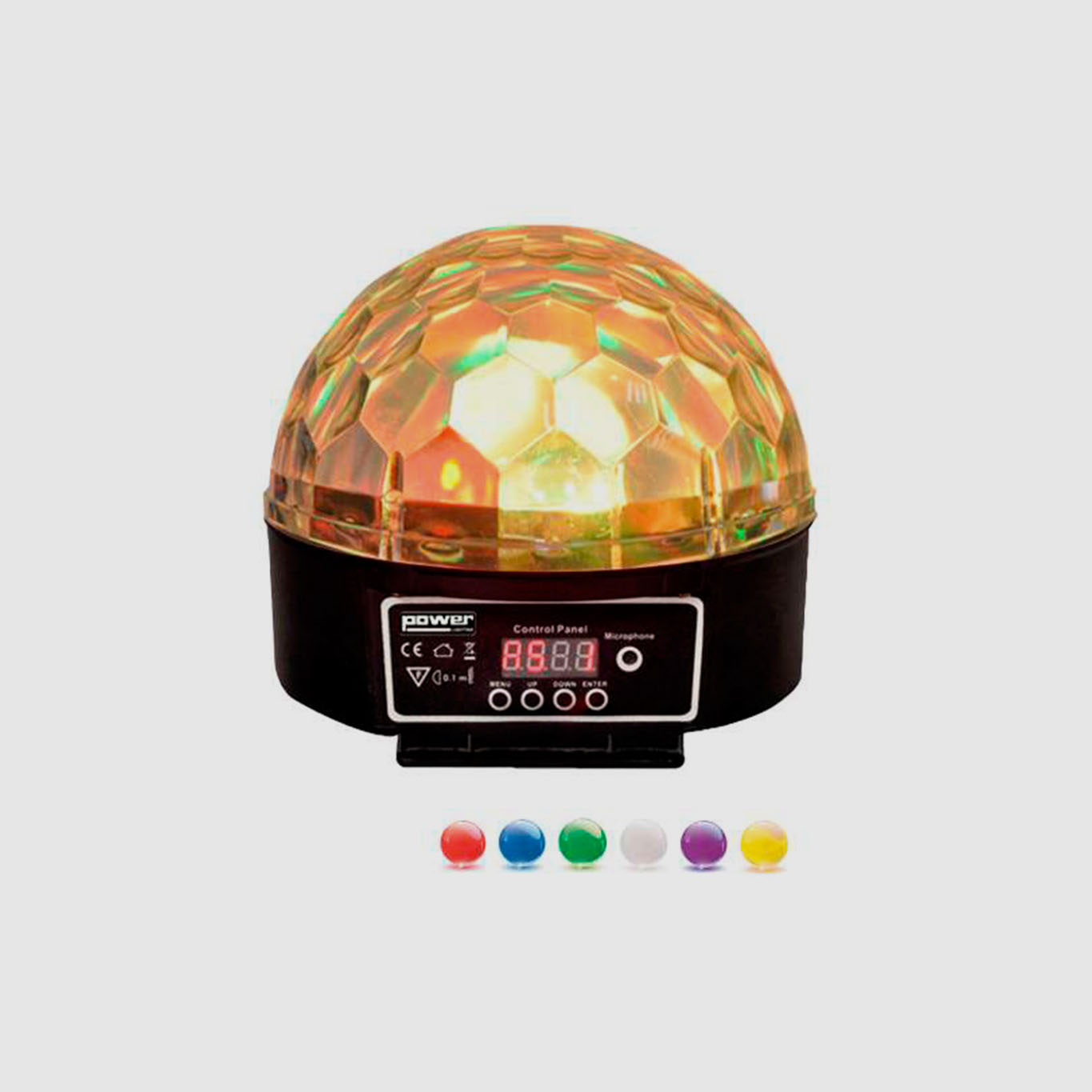 Power Lighting Sphere Magic Led MK2 6x3W
